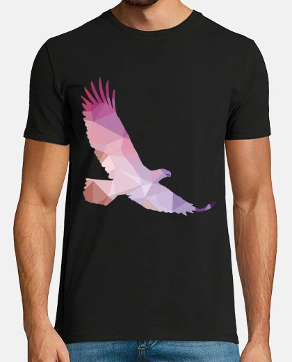 Elegant Flying Eagle Trippy Silhouette T-Shirt Elegant Flying Eagle Trippy Silhouette T-Shirt