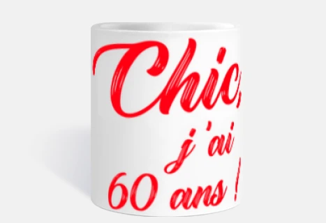 elegante cumpleaños tengo 60 rojo