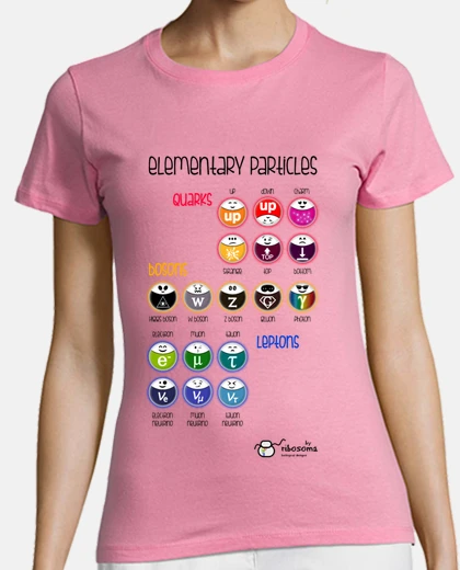 Camiseta Elementary particles ❍ (fondos claros)