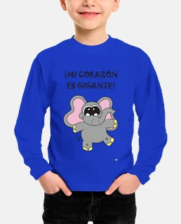 elephant t-shirt - my heart is giant