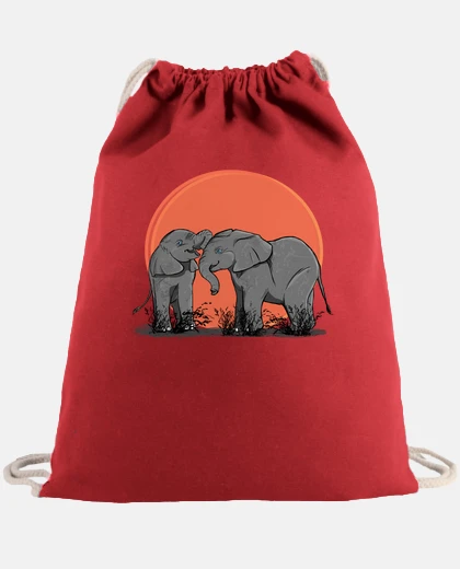 Bag elephants family