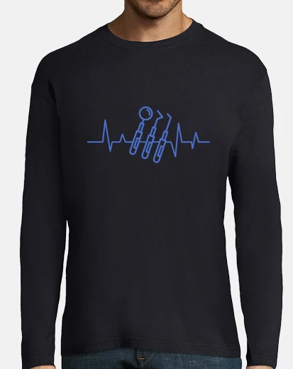 T-shirt elettrocardiogramma del dentista