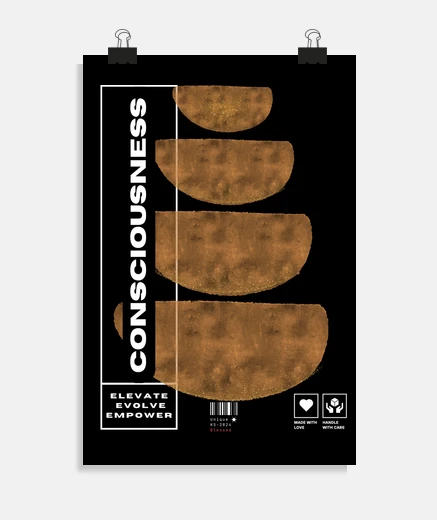 Poster Elevate Evolve Empower Design