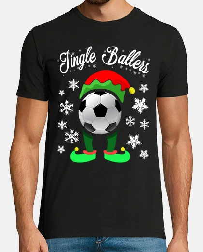 Tee-shirt elfe de football de Noël des Jingle Bal