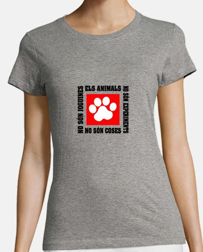 Camiseta ELS ANIMALS NO SÓN COSES