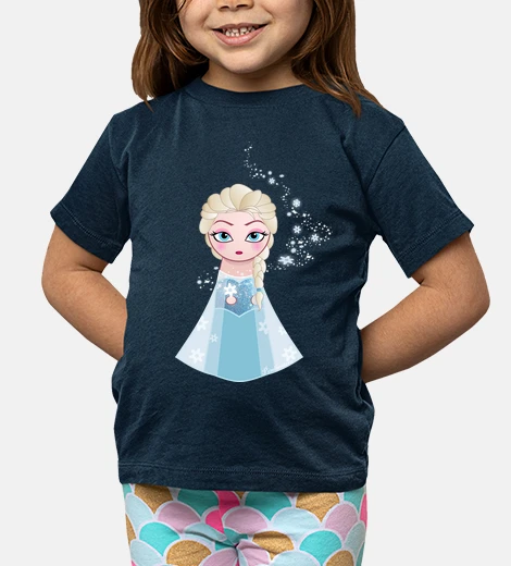 Abbigliamento elsa kokeshi di frozen