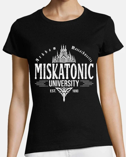 Tee-shirt emblème de l39université miskatonic