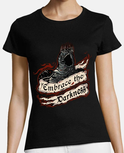 Tee-shirt embrassez the darkness