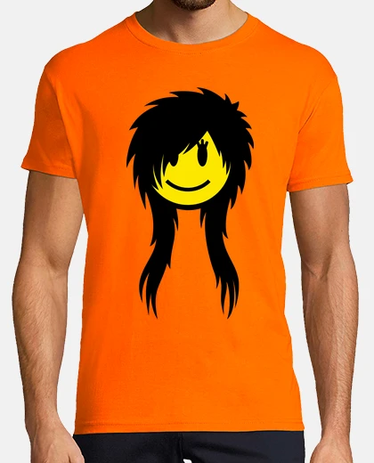 Camiseta Emo Smiley Girl