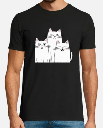 Camiseta emociones de gato laTostadora