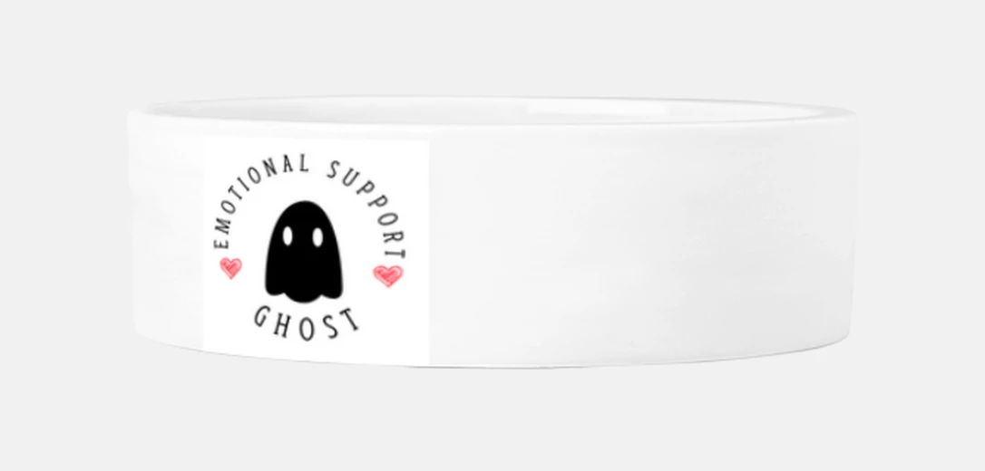 Mascotas emotional support ghost