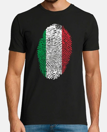 Tee-shirt empreinte italie