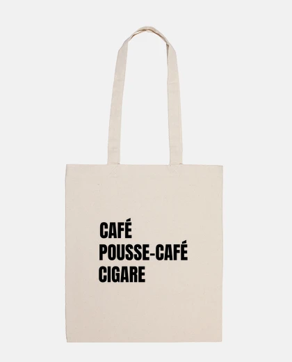 Bolsa empujador de café puro