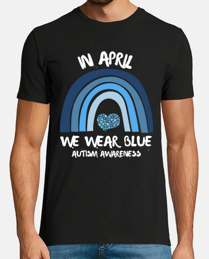 Tee-shirt en avril nous portons la sensibilisatio