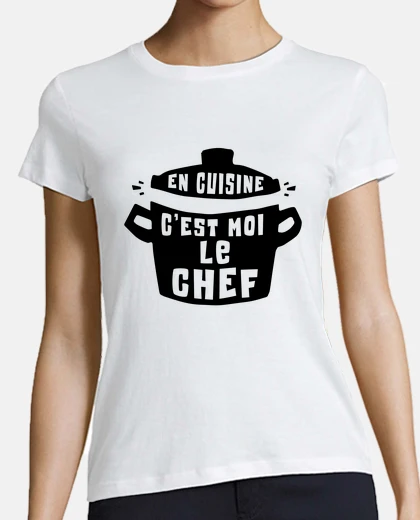 Tee-shirt en cuisine c est moi le chef