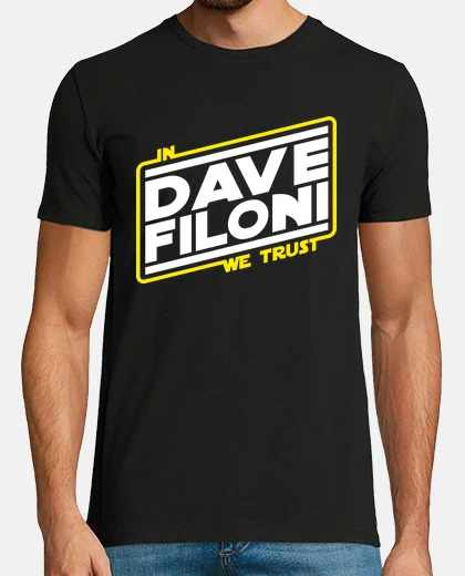 Tee-shirt en Dave nous avons confiance