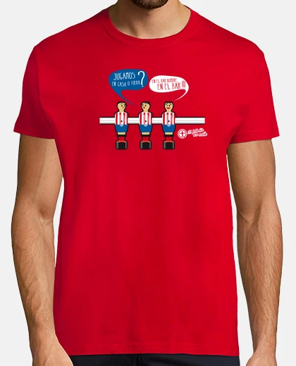 Camiseta En el bar hombre, en el bar