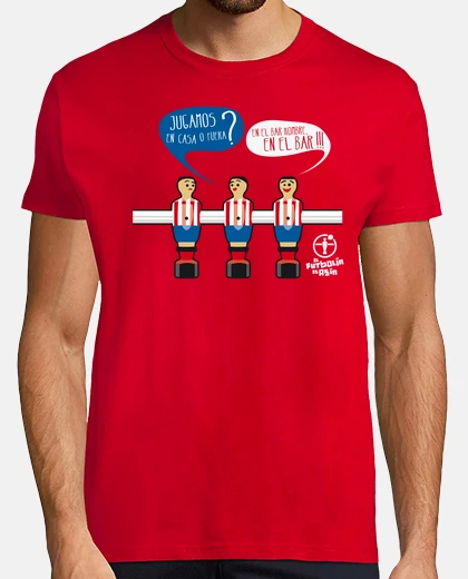 Camiseta En el bar hombre, en el bar