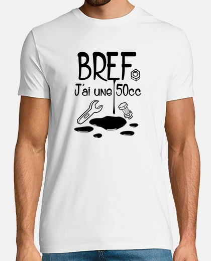 Camiseta en fin tengo una 50cc