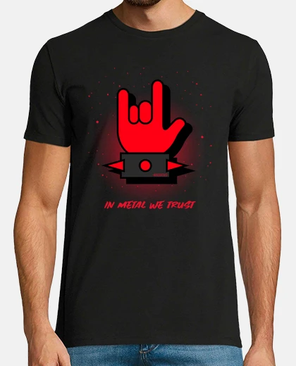 Tee-shirt en métal on fait confiance