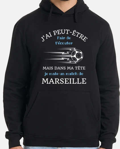 Sudadera en mi cabeza marsella pie humor