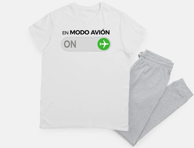 Pijama En MODO AVIÓN