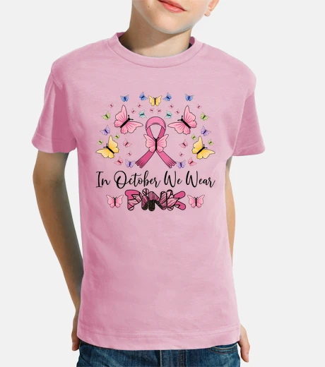 Ropa en octubre vestimos mariposa rosa