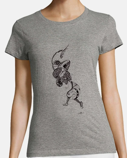 Tee-shirt En route pour la lune. tshirt femme