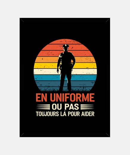 Cadre En uniforme ou pas