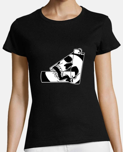 Playera encendedor de calavera de diseño origin