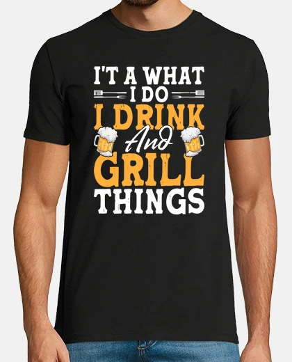 Camiseta encender una barbacoa