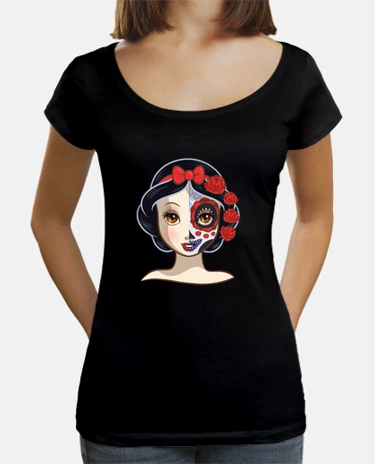 Tee-shirt encolure bateau catrina blanche neige