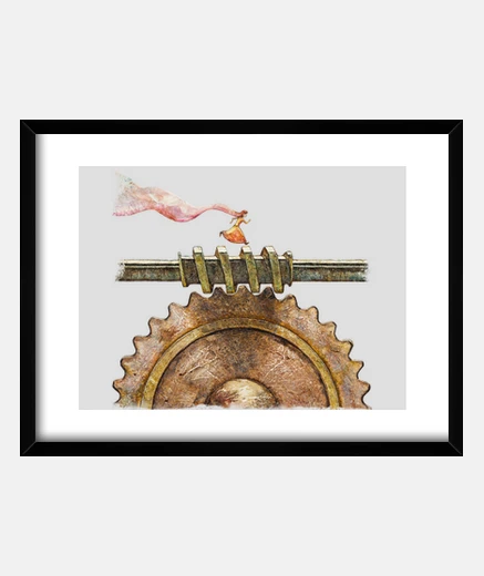 Framed endless (transparent)