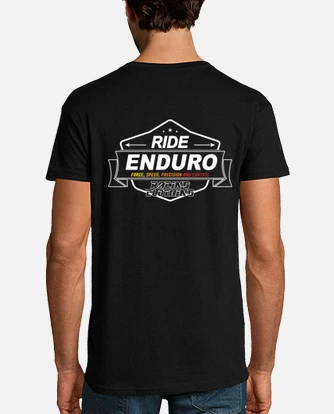 Enduro moto camisetas de motos laTostadora