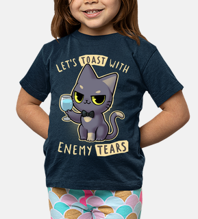 Enemy tears Cat - lets toast Cute and s