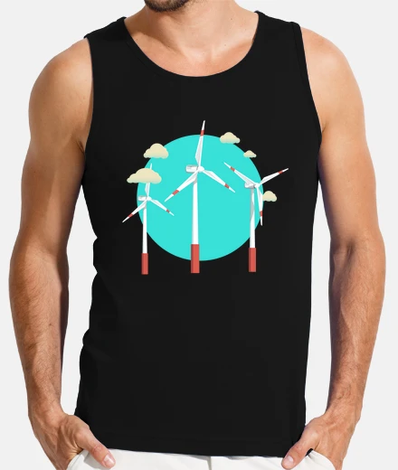 Tee-shirt énergie éolienne énergie éolienne énerg