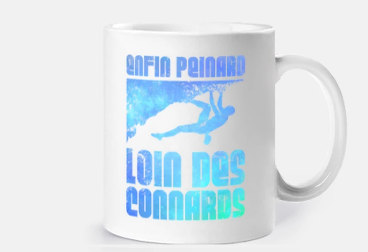Mug Enfin peinnard loin des connards escala