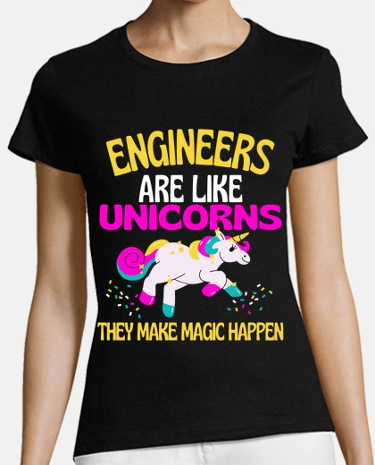 T-shirt Engineer Unicorn  Magical Engineering