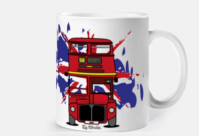 Cup england bus