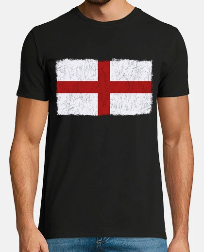 Playera england flag grunge london