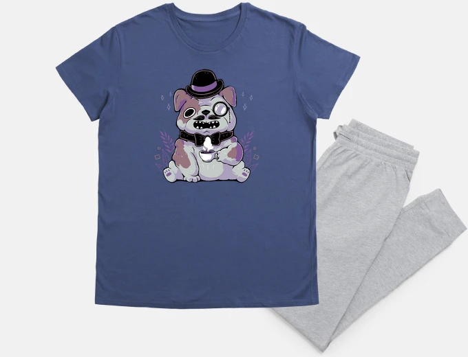 Pyjama english bulldog