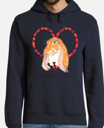 Sudadera english lop heart laTostadora Mexico