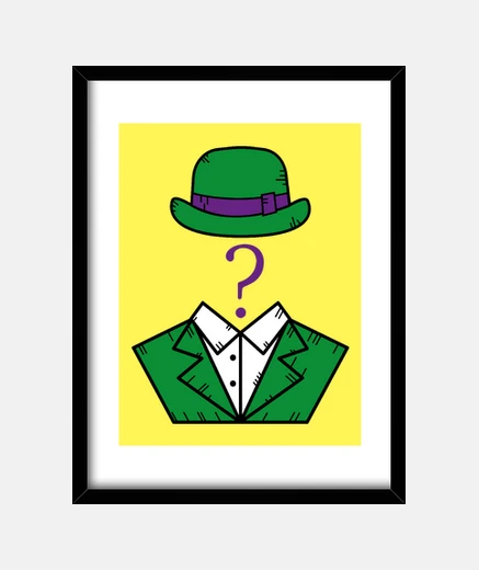 Quadro enigma batman