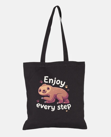 Bag enjoy every step - lazy animal