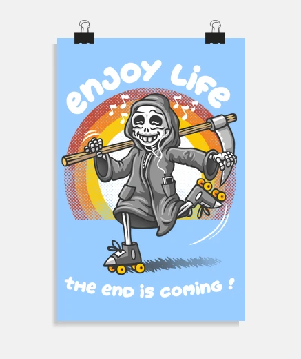 Poster enjoy life
