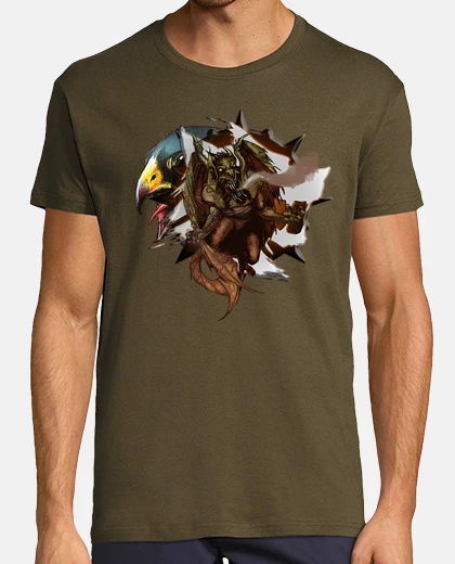 T-shirt enkidu-raptor