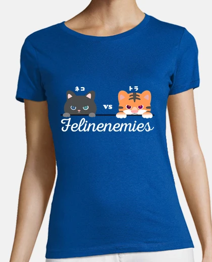 Tee-shirt ennemis félins 2