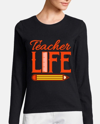 Tee-shirt enseignant enseignant à vie disant ense