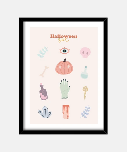 Cadre ensemble d39halloween