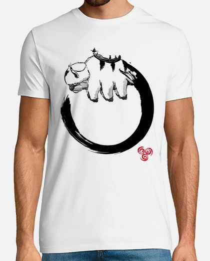 T-shirt enso fly ing bison